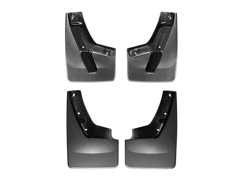 WeatherTech 15-20 Chevrolet Suburban No Drill Mudflaps - Black - 110038-120048