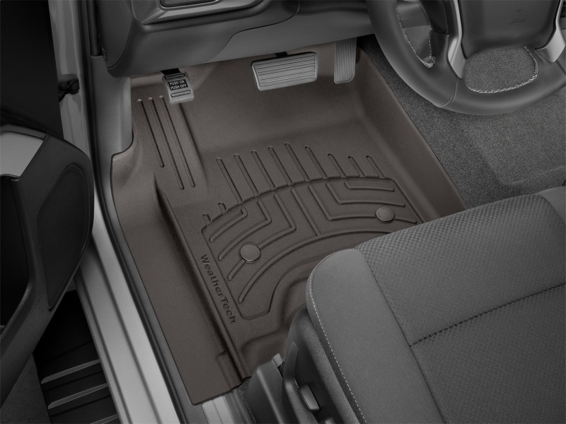 WeatherTech 2017+ Chrysler Pacifica Front FloorLiner HP - Cocoa - 479451IM