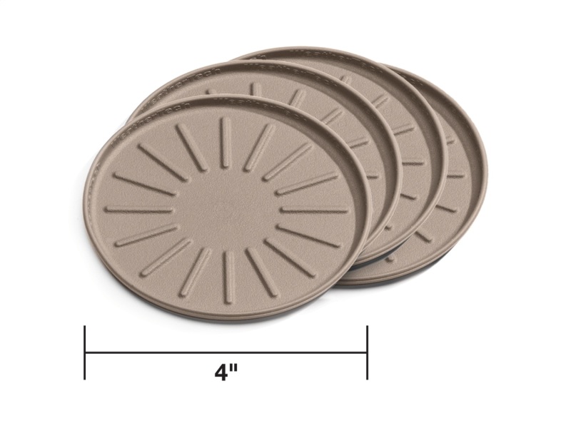 WeatherTech Round Coaster Set - Terracotta - 8A4CSTTC