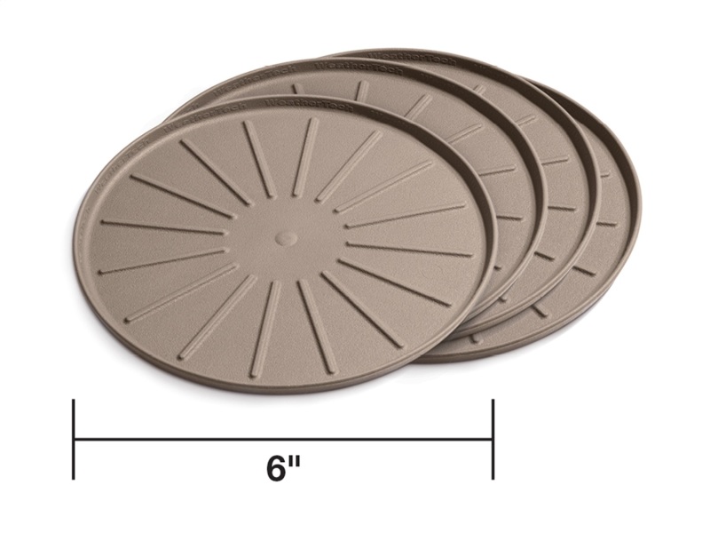 WeatherTech Round Coaster Set - Terracotta - 8A6CSTTC