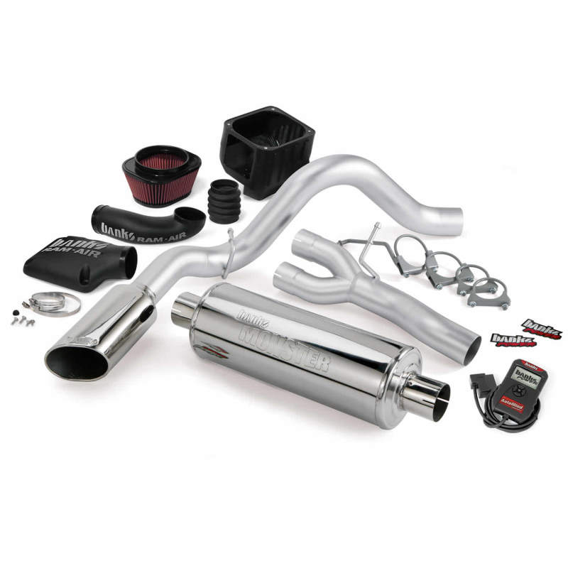 Banks Power 09 Chevy 4.8L CCSB-FFV Stinger System - SS Single Exhaust w/ Chrome Tip - 48038