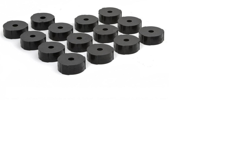 Daystar 1955-1975 Jeep CJ5 4WD - Polyurethane Body Mounts (Bushings Only) - KJ04001BK