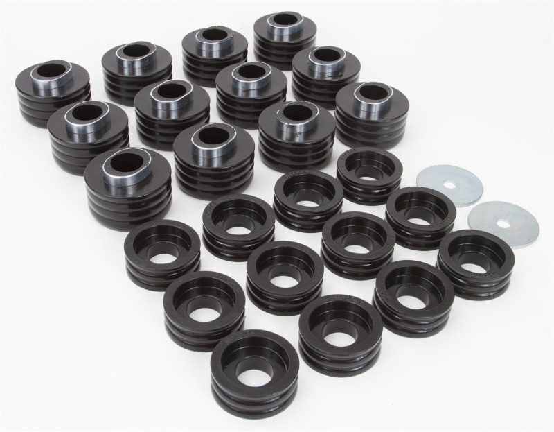 Daystar 1981-1986 Jeep CJ8 4WD - Polyurethane Body Mounts (Bushings Only) - KJ04004BK