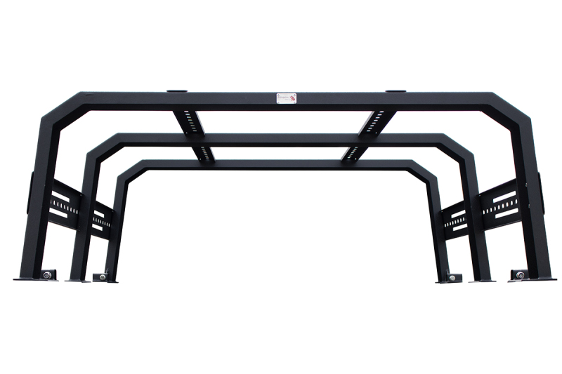 Fishbone Offroad 20+ Jeep Gladiator Bed Rack Full Tackle Rack - Black Powdercoat - FB21219