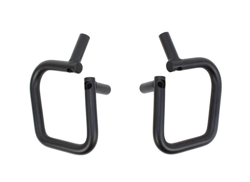 Fishbone Offroad 07-18 Jeep Wrangler JK 4 Door Grab Handles Front/Rear Steel - Blk Txtrd Powdercoat - FB25034