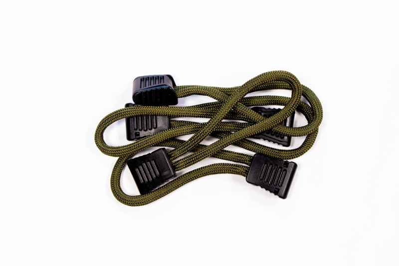 Fishbone Offroad Paracord Zipper Pulls 5 Pcs Olive Drab - FB51279-O