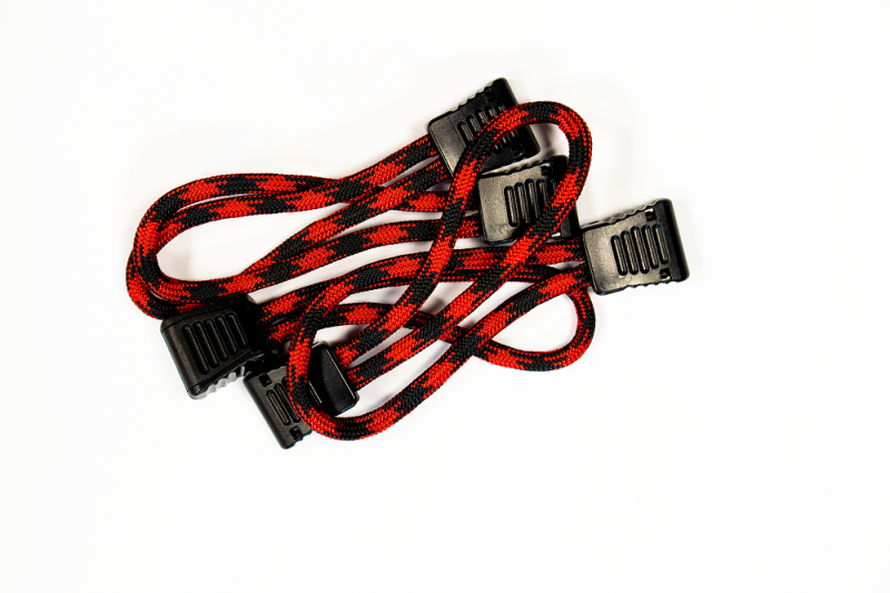 Fishbone Offroad Paracord Zipper Pulls 5 Pcs Spiderbite - FB51279-S