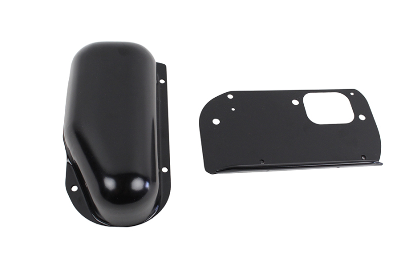 Kentrol 76-86 Jeep Wiper Motor Cover CJ - Powdercoat Black - 50459