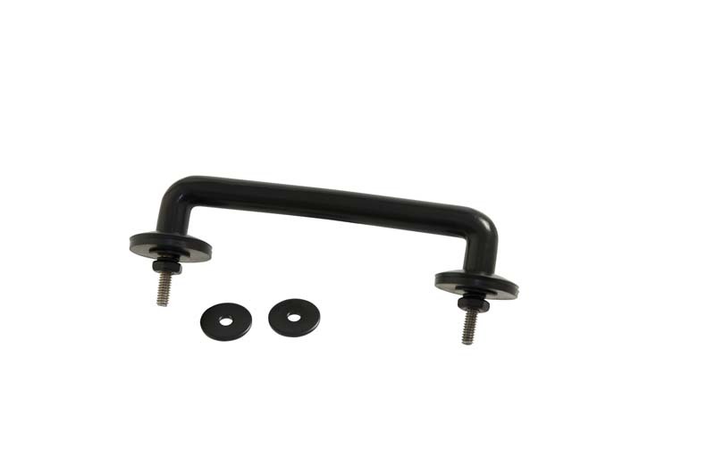 Kentrol 97-18 Jeep Wrangler TJ/JK Footman Loop - Powdercoat Black - 50535