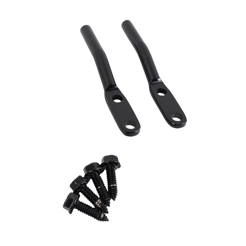 Kentrol 76-95 Jeep CJ/Wrangler YJ Door Strap Pins Pair - Powdercoat Black - 50549