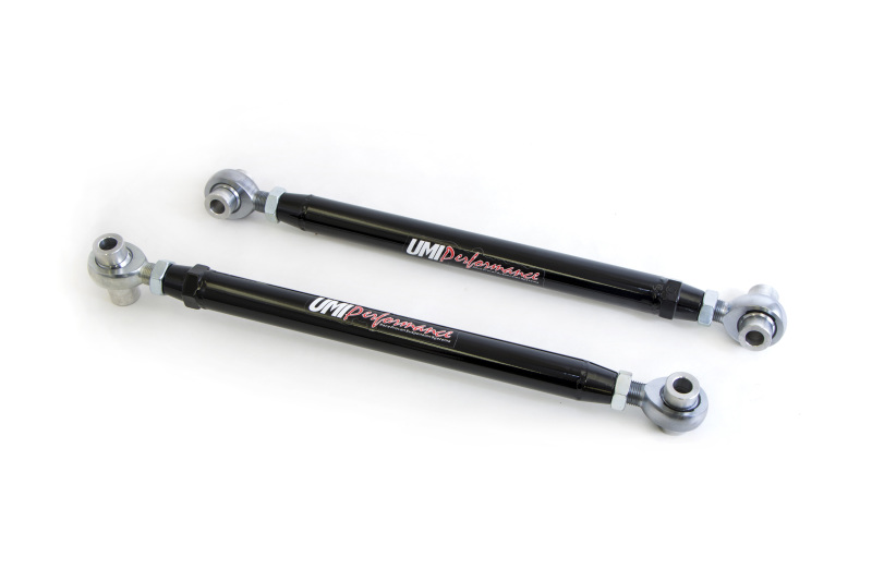 UMI Performance 05-14 Ford Mustang Double Adjustable Lower Control Arms - Chrome Moly - 1037CM-B