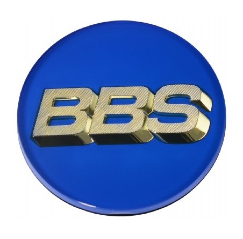 BBS Center Cap 56mm Blue/Gold - 56.24.203