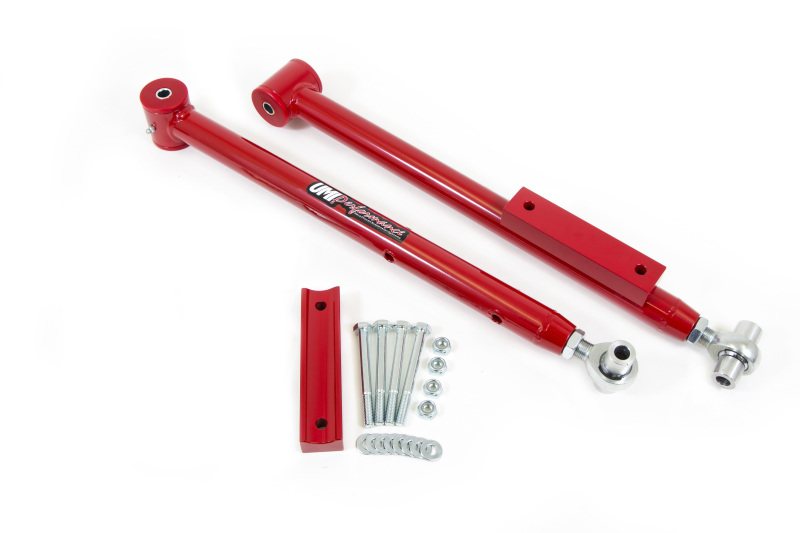 UMI Performance 91-96 Impala SS Adjustable Extended Length Lower Control Arms- Rod Ends - 3614-R