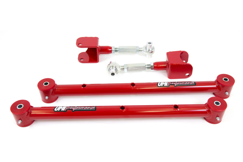 UMI Performance 68-72 GM A-Body Lower Control Arm & Adjustable Upper Control Arm Kit - 401517-R