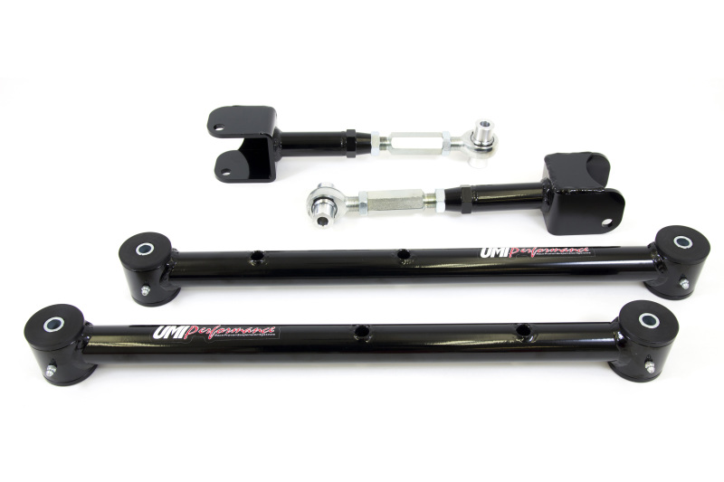 UMI Performance 64-67 GM A-Body Lower Control Arm & Adjustable Upper Control Arm Kit - 401519-B