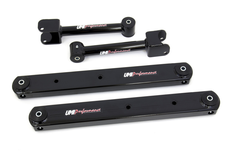 UMI Performance 64-67 GM A-Body Rear Control Arm Kit Fully Boxed Lowers - 402118-B