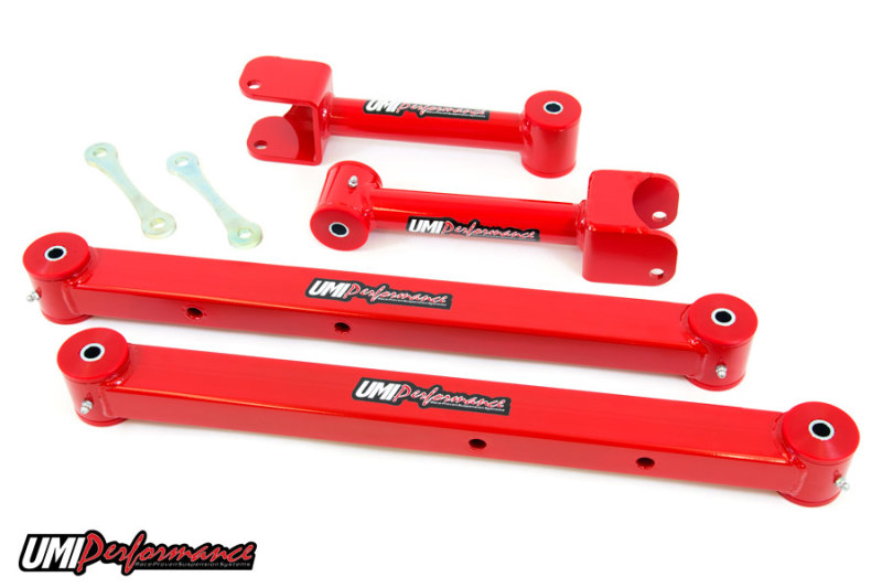 UMI Performance 73-77 GM A-Body Upper & Lower Control Arm Kit - 421516-R