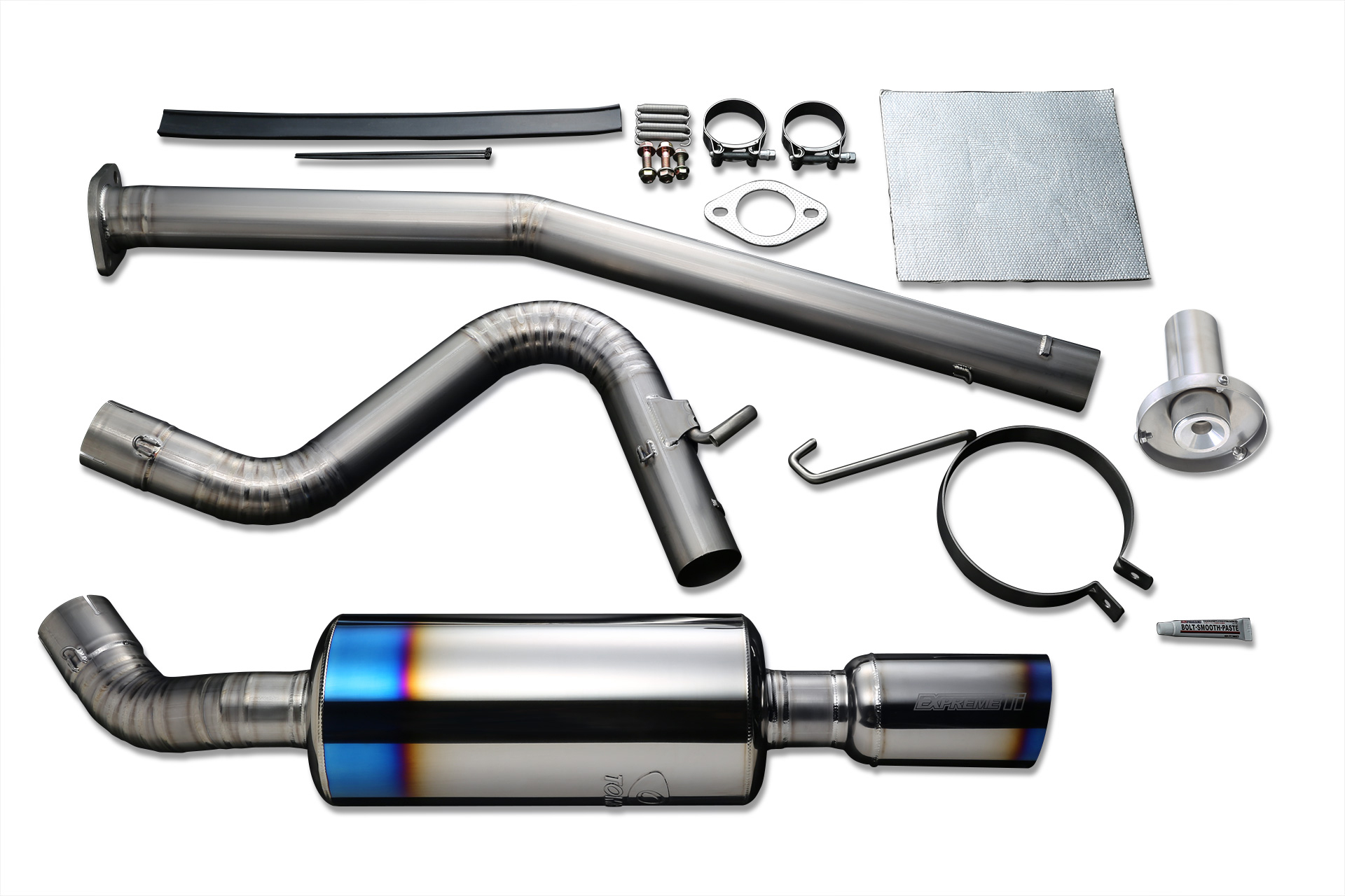 Tomei Expreme Ti Titanium Cat Back Exhaust Type-S Toyota Corolla SR5/GTS 1983-1987