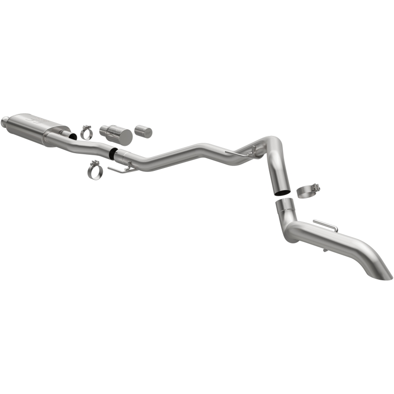 MagnaFlow 18-23 Jeep Wrangler JL 2.0L/3.6L Overland Series Cat-Back Exhaust - 19621