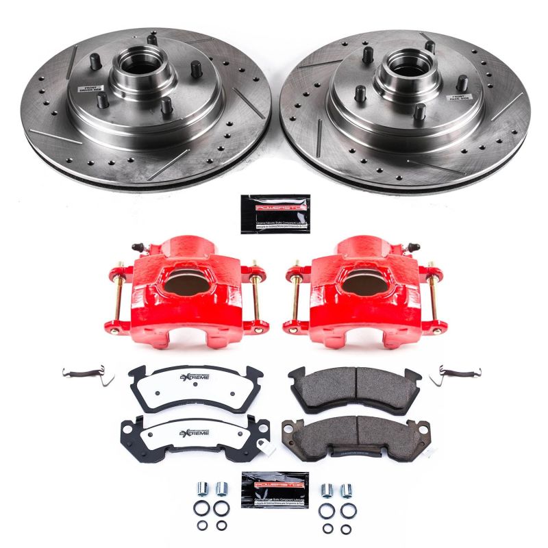 Power Stop 94-96 Chevrolet Impala Front Z26 Street Kit w/Cals - KC2937-26