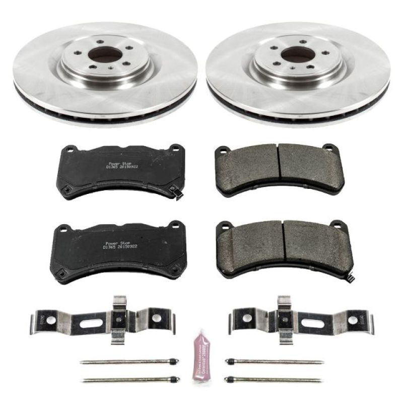 Power Stop 13-14 Ford Mustang Front Autospecialty Brake Kit - KOE6400