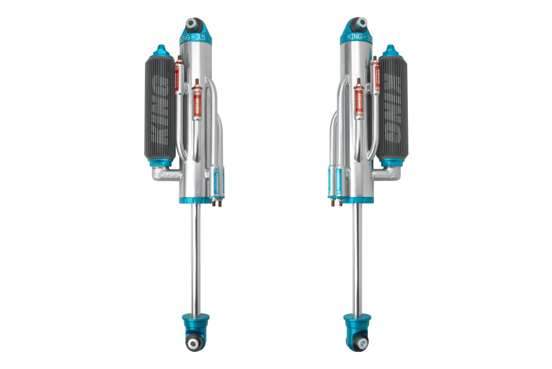 King Shocks 2021+ RAM 1500 TRX Rear 3.5 Dia Full Adjustable 4 Tube Bypass w/ Finned Res Shock (Pair) - 37001-101