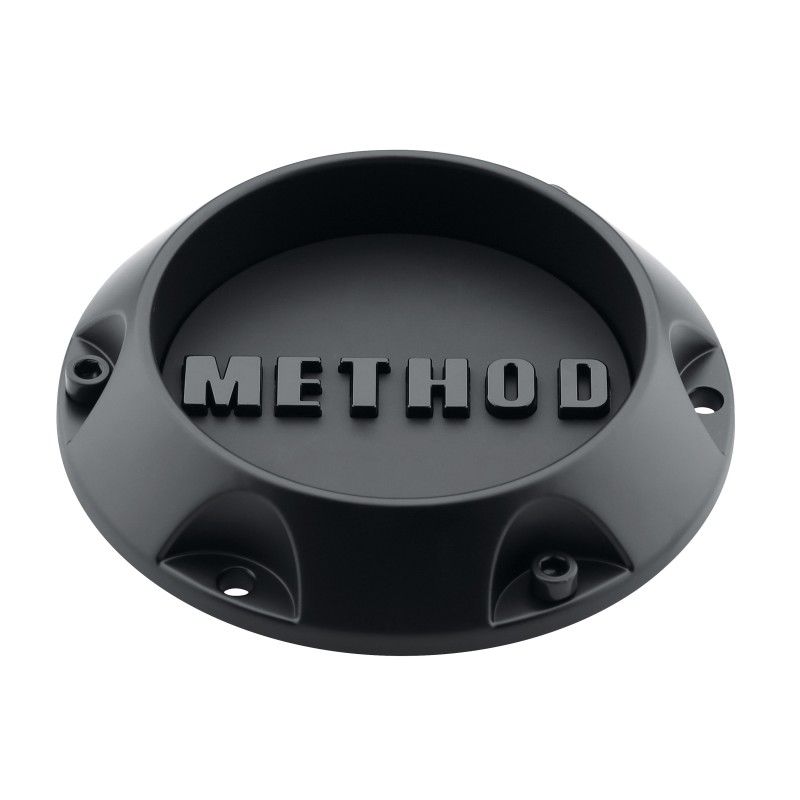 Method Cap 1717 - 138mm - Black - Screw On - CP-1717B138-B