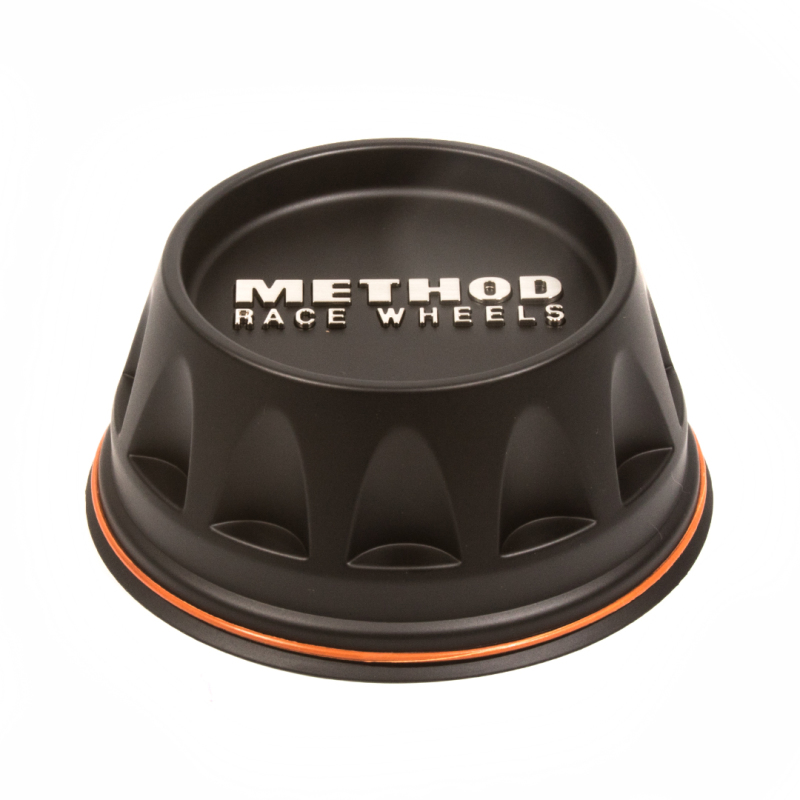Method Cap S128 - 80mm - Black - Push Thru - CP-S128T080
