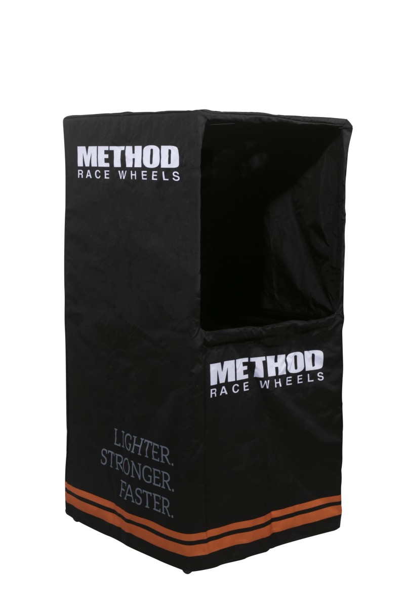 Method 2 Wheel Display Rack w/Cover (Wheels Not Included) - DP-2WHLD