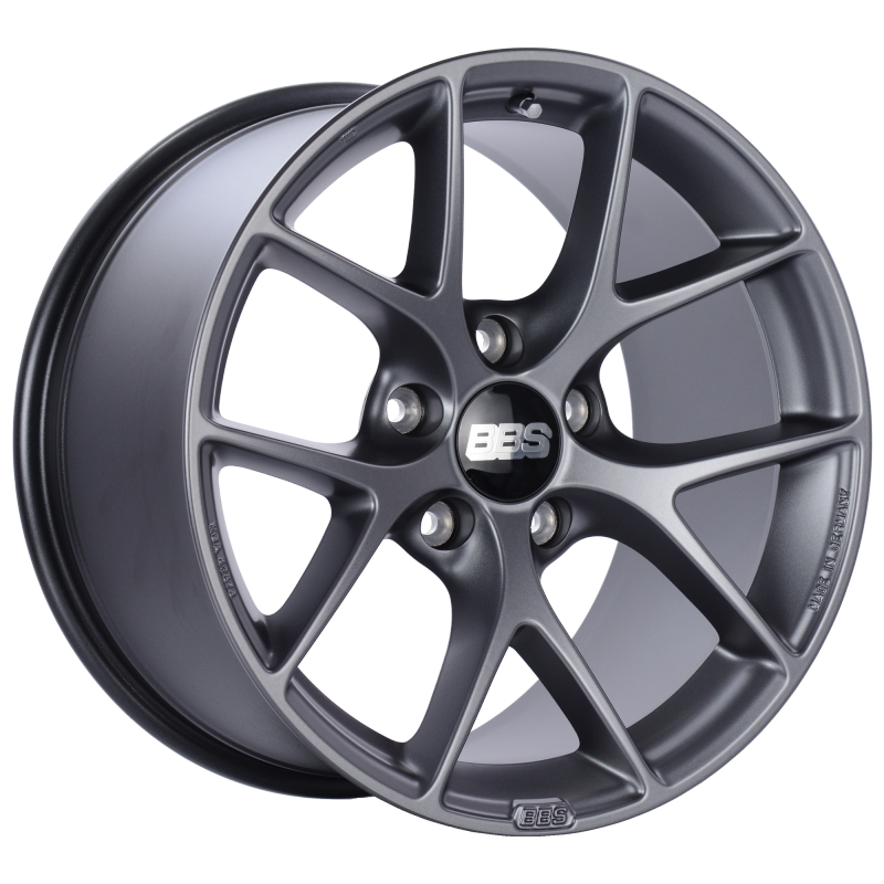 BBS SR 18x10 5x130 ET41 CB71.6 Satin Grey Wheel - SR021SG