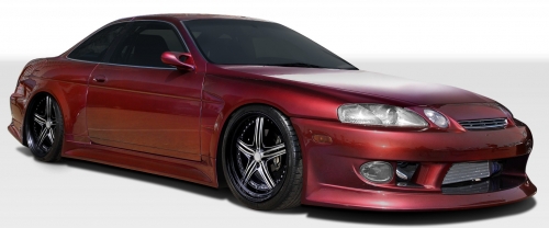 Duraflex 1992-2000 Lexus SC Series SC300 SC400 Duraflex V-Speed Wide Body Kit - 8 Piece