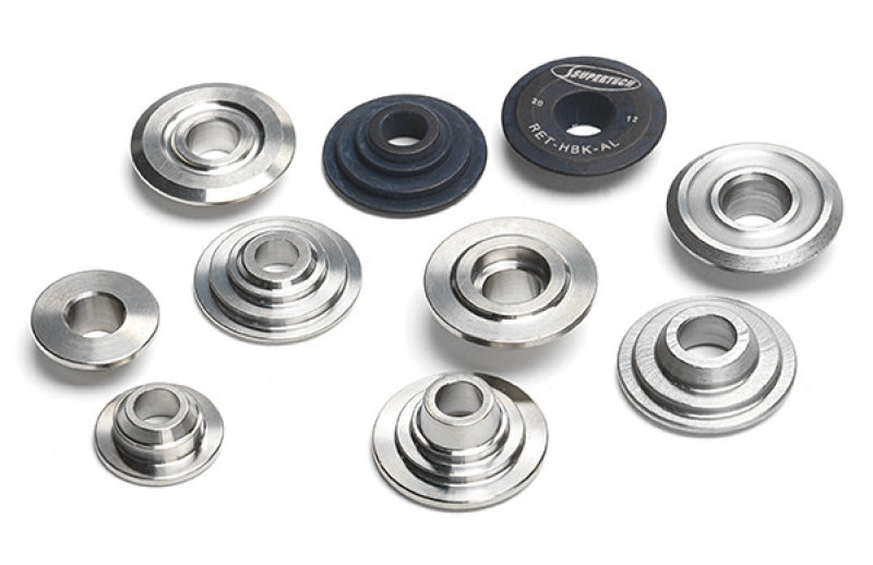 Supertech Titanium Retainer for Spring SPR-TS1015 6.00mm Stem 6 Degree - Set of 16 - RET-TS60-T1B-16