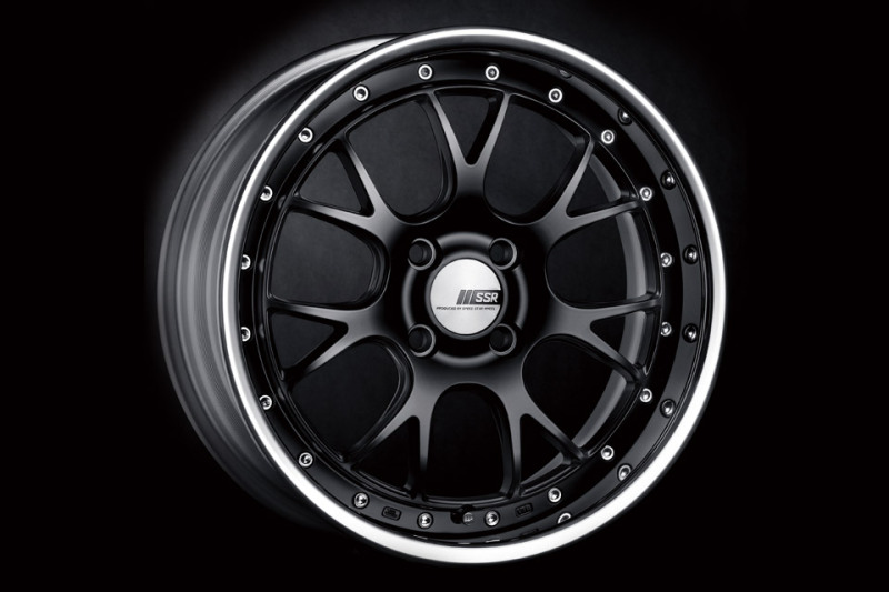 SSR Professor MS3R 17x9 4x100 ET+37 NR Flat Black *SPECIAL ORDER-NO RETURN/CANCELLATION* - M817900+37L4CMB