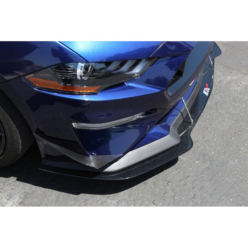Ford Mustang Front Bumper Canards 2018-Up