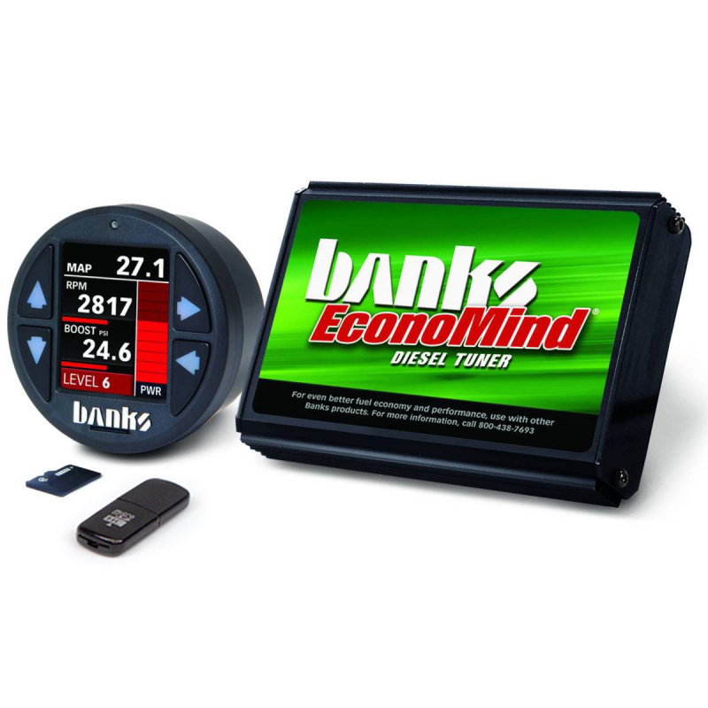 Banks Power 06-07 Chevy 2500/3500 6.6L LLY-LBZ Economind Diesel Tuner w/ Banks iDash-1.8 DataMonster - 61443