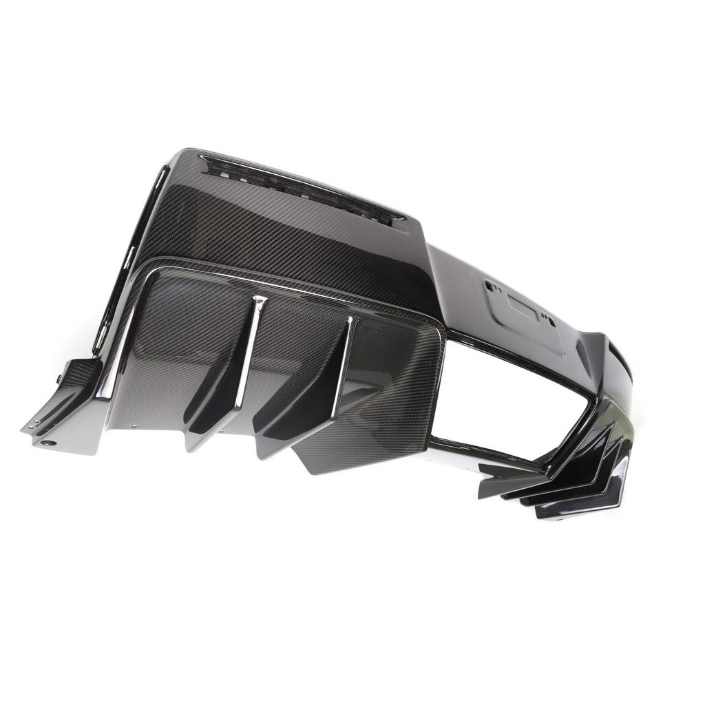 Chevrolet Corvette C7 Z06 Rear Diffuser 2014-Up Without Under-Tray Version 2