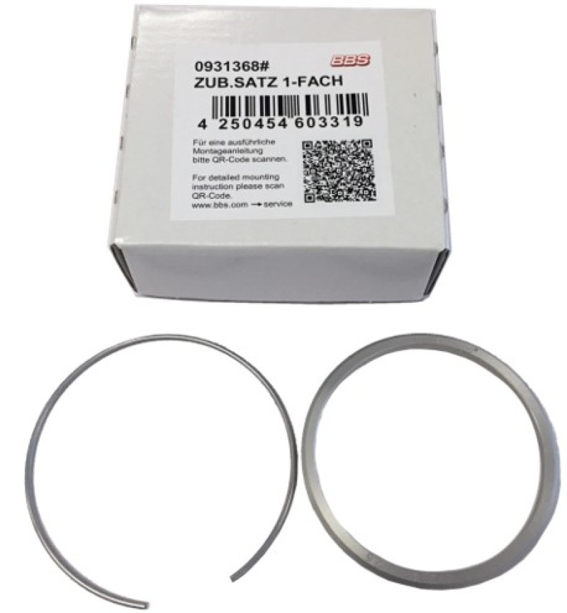 BBS PFS KIT - Mini - 2007+ JCW - Includes 70mm OD - 56mm ID Ring / 70mm Clip - 09.30.315