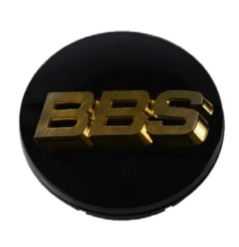 BBS Center Cap 56mm Black/Gold (56.24.012) - 56.24.002G