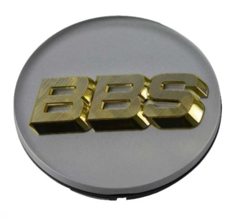 BBS Center Cap 70.6mm White/Gold (4-tab) (56.24.120) - 56.24.173