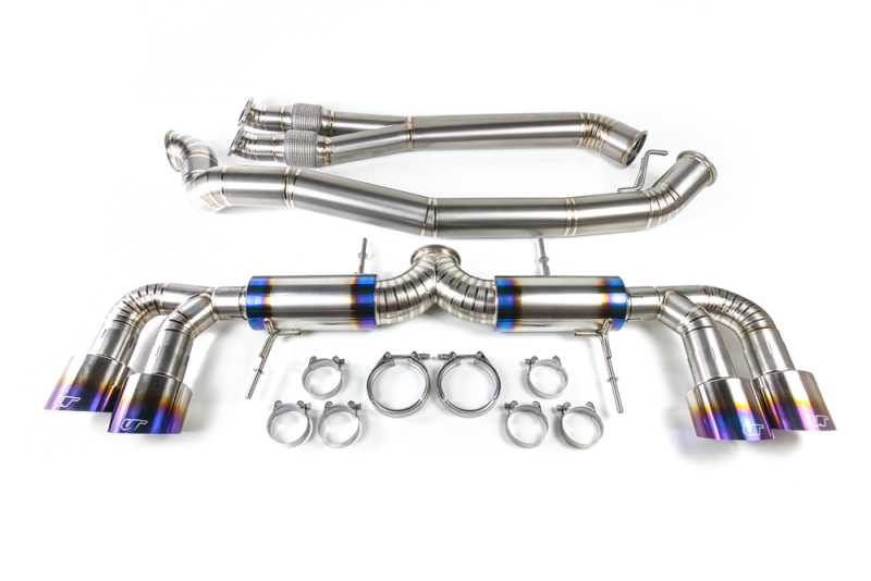 VR Performance 09-16 Nissan GT-R R35 Titanium 102mm Exhaust System - VR-GTR-170T