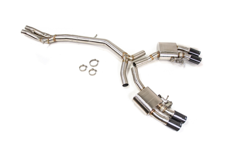 VR Performance Audi RS5/B9 Stainless Valvetronic Exhaust System with Carbon Tips - VR-RS5B9-170S