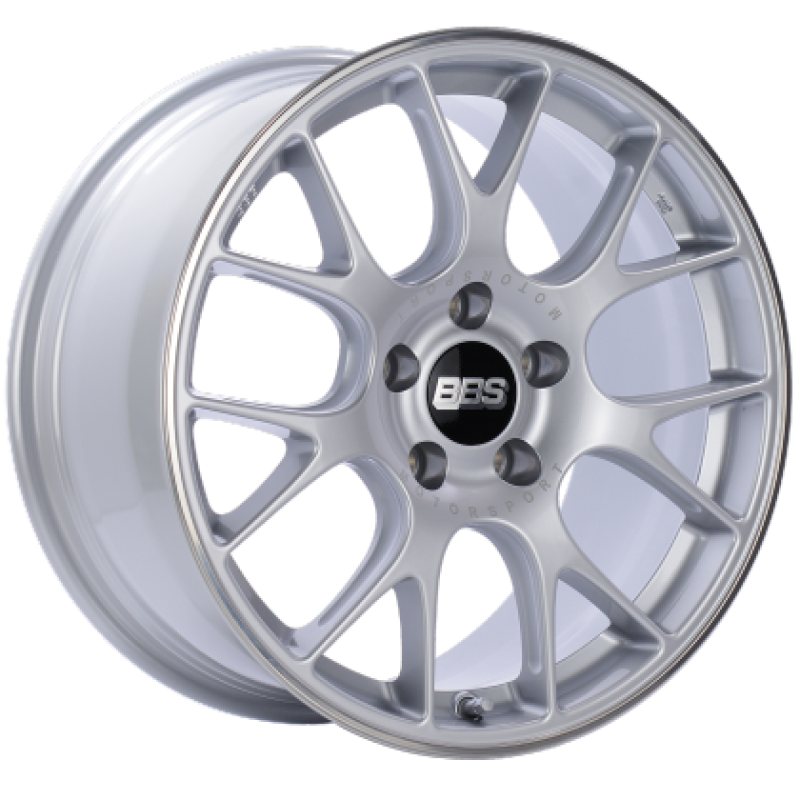 BBS CH-R 20x9 5x120 ET29 Silver Polished Rim Protector Wheel -82mm PFS/Clip Required - CH113SPO