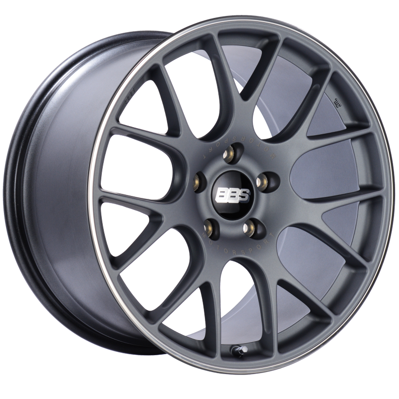 BBS CH-R 20x11.5 5x130 ET65 CB71.6 Satin Titanium Polished Rim Protector Wheel - CH137TIPO