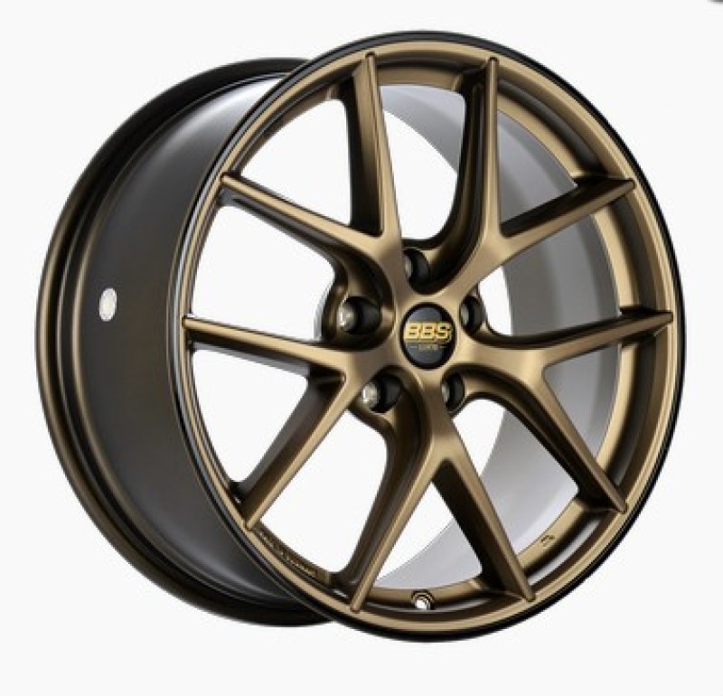 BBS CI-R 20x8.5 5x112 ET32 Bronze Polished Rim Protector Wheel -82mm PFS/Clip Required - CI0101MBZ