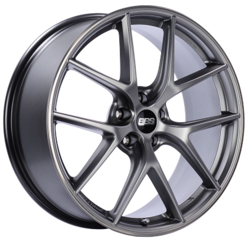 BBS CI-R 20x9.5 5x114.3 ET40 Platinum Silver Polished Rim Protector Wheel - 82mm PFS/Clip Required - CI0302PSPO