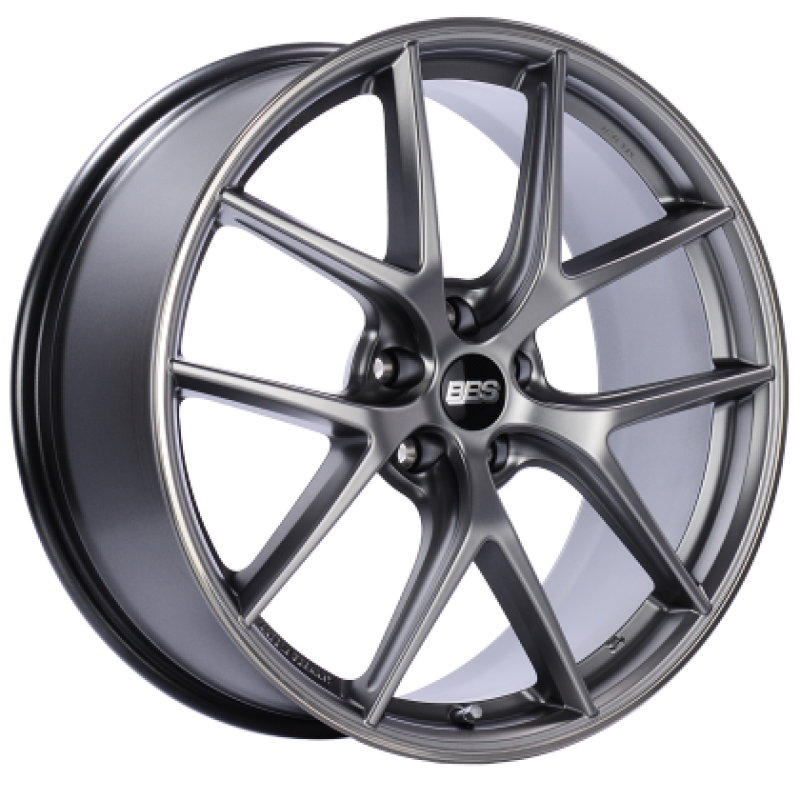 BBS CI-R 20x8 5x112 ET26 Platinum Silver Polished Rim Protector Wheel -82mm PFS/Clip Required - CI0701PSPO