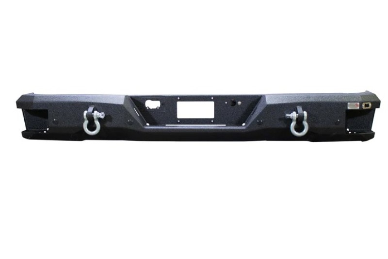 Fishbone Offroad 07-13 Chevy Silverado 1500 Rear Bumper  - Black - FB22367