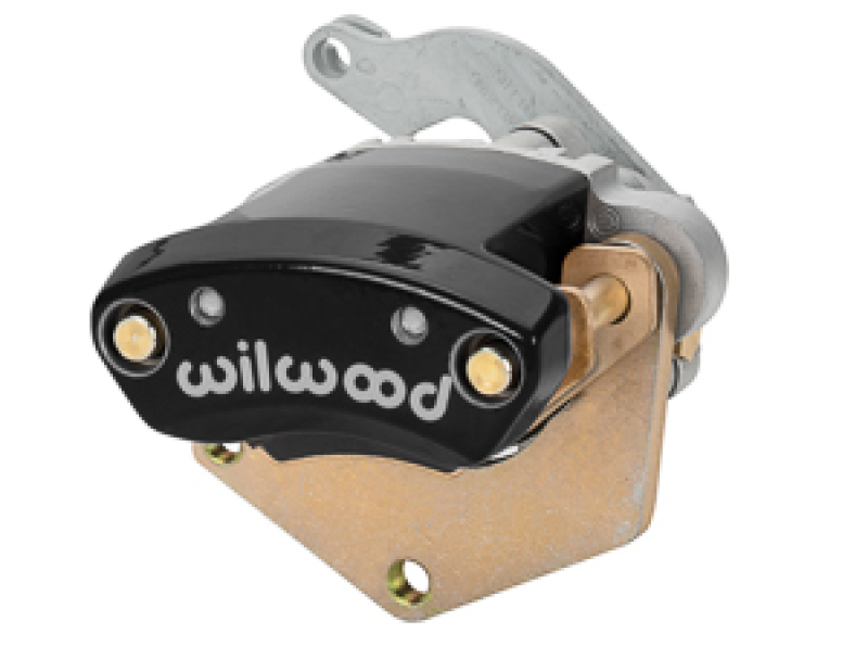 Wilwood LH MC4 Mechanical Parking Brake Caliper - 2.00in Bracket - 1.10in Disc - Black - 120-17144-BK