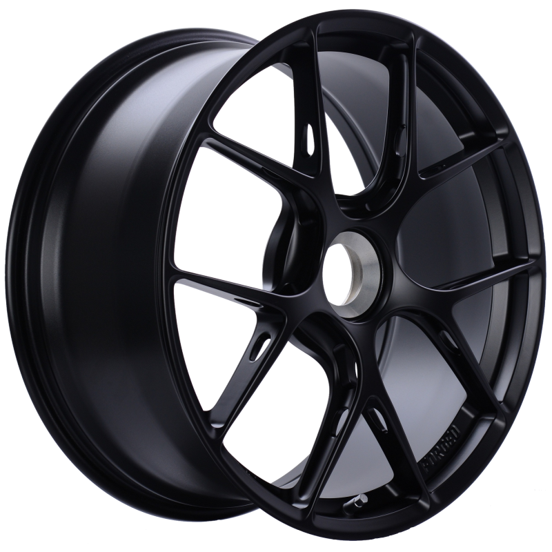 BBS FI-R 21x12.5 Center Lock ET48 CB84 Satin Black Wheel - FI143BS