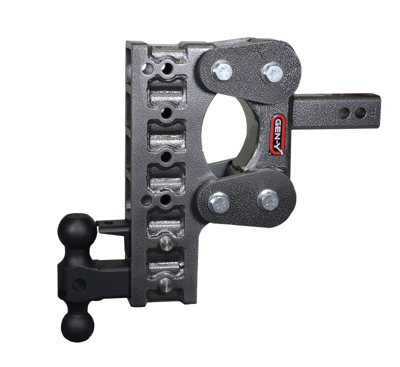 Gen-Y The Boss Torsion-Flex 2in Shank 10in Drop 10K Hitch w/GH-031 Dual-Ball/GH-032 Pintle Lock - GH-1026